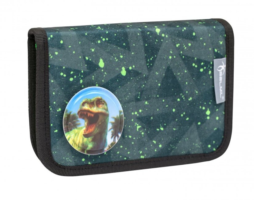 Školní aktovka Belmil 403-13 Classy Green Splash (set s penálem a sáčkem) + DÁREK