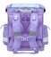 Školní aktovka Belmil 403-13 Classy Purple Blue Butterfly (set s penálem a sáčkem) + DÁREK