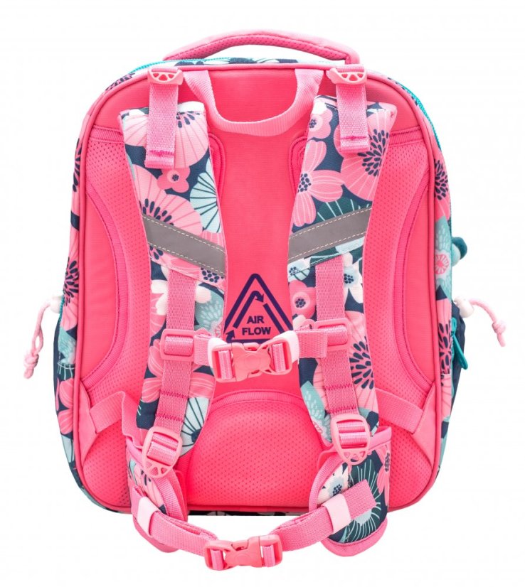 School bag Belmil 338-82 Sturdy Floral (set with pencil case)