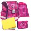 Tornister szkolny Belmil 403-13 Classy Shiny Pink (zestaw z piórnikiem i workiem) + PREZENT