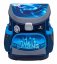 Tornister szkolny Belmil 405-33 Mini-Fit Racing Blue Neon (zestaw z piórnikiem i workiem)