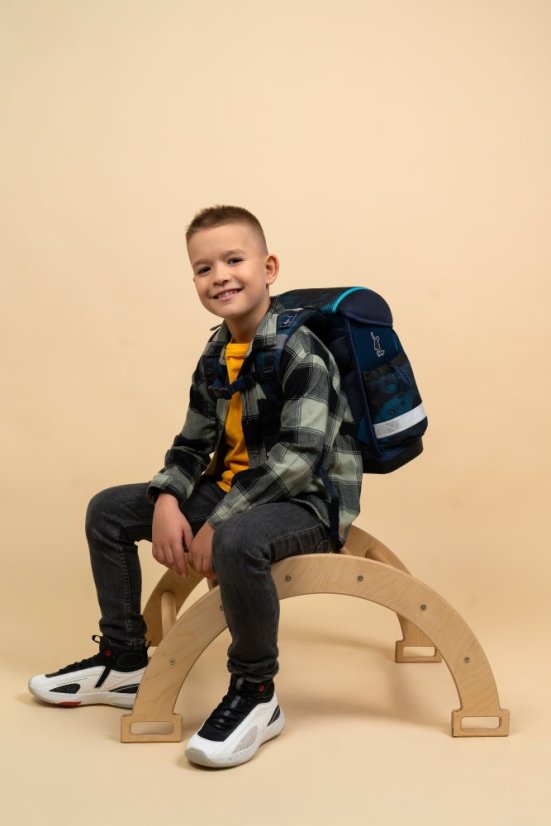 Školní aktovka Belmil 403-13 Classy Skateboard (set s penálem a sáčkem) + DÁREK