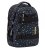 Plecak szkolny Belmil Wave 338-72 Infinity Black and Yellow Dots