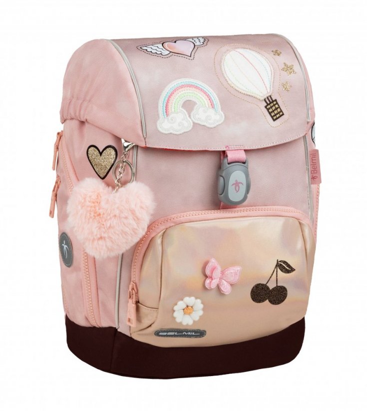 Školský batoh Belmil Premium 405-73/P Comfy Plus Glam (set s peračníkom, puzdrom a  vreckom)