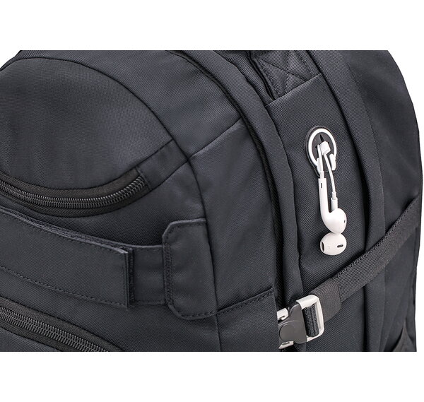 Plecak szkolny Belmil Wave 338-72 Infinity Black