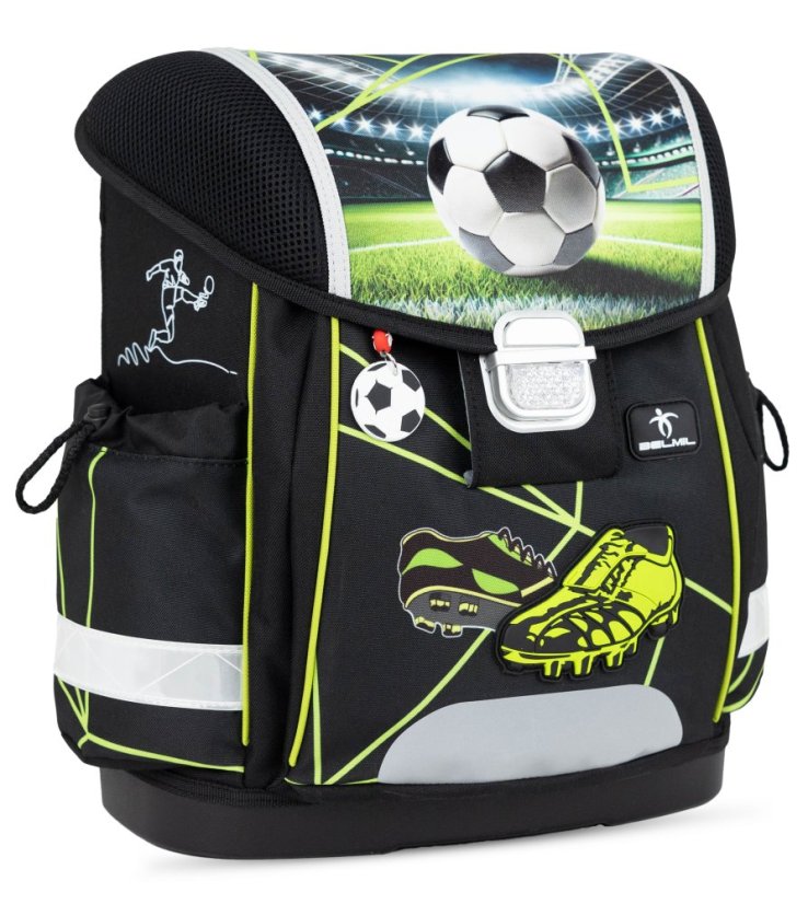 Tornister szkolny Belmil 403-13 Classy Champion`s Kick (zestaw z piórnikiem i workiem) + PREZENT