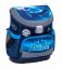 Školská taška Belmil 405-33 Mini-Fit Racing Blue Neon (set s peračníkom a vreckom)