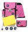 Školní aktovka Belmil 405-78 Classy Plus Pink Black (set s penálem a sáčkem) + DÁREK