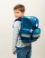 Školní aktovka Belmil 405-41 Compact Racing Blue Neon (set s penálem a sáčkem) + DÁREK