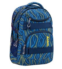 School backpack Belmil Wave 338-72 Infinity Yellow Lines