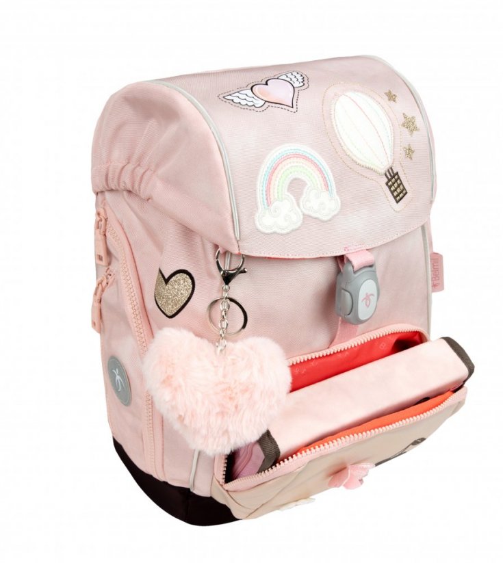 School backpack Belmil Premium 405-73/P Comfy Plus Glam (set with 2 pencil cases and gym bag)