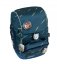 Iskolai hátizsák Belmil Premium 405-73/P Comfy Plus Orion blue (szett táska, 2 tolltartó, tornazsák és 6 db. matricaszett)