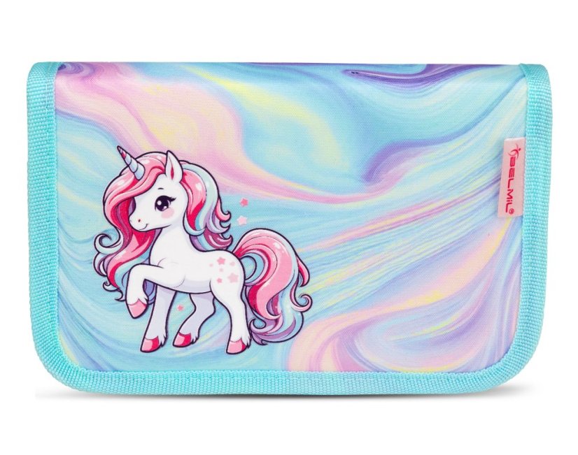 Školní aktovka Belmil 403-13 Classy Unicorn Dream (set s penálem a sáčkem) + DÁREK