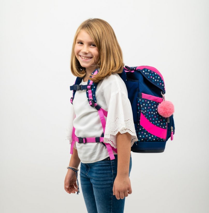 School backpack Belmil 405-51 Smarty Stars (set with pencil case and gym bag)