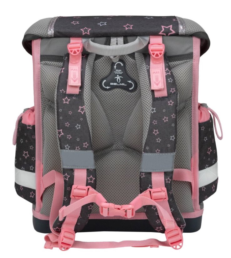 Školní aktovka Belmil 403-13 Classy Starry Paws (set s penálem a sáčkem) + DÁREK