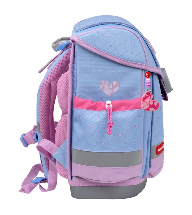 Školní aktovka Belmil 405-78 Classy Plus Lavander (set s penálem a sáčkem) + DÁREK