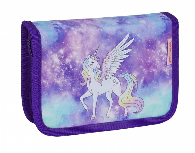 Školní aktovka Belmil 403-13 Classy Diamond Unicorn (set s penálem a sáčkem) + DÁREK