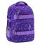 Školní batoh Belmil Wave 338-72 Infinity Purple Dots