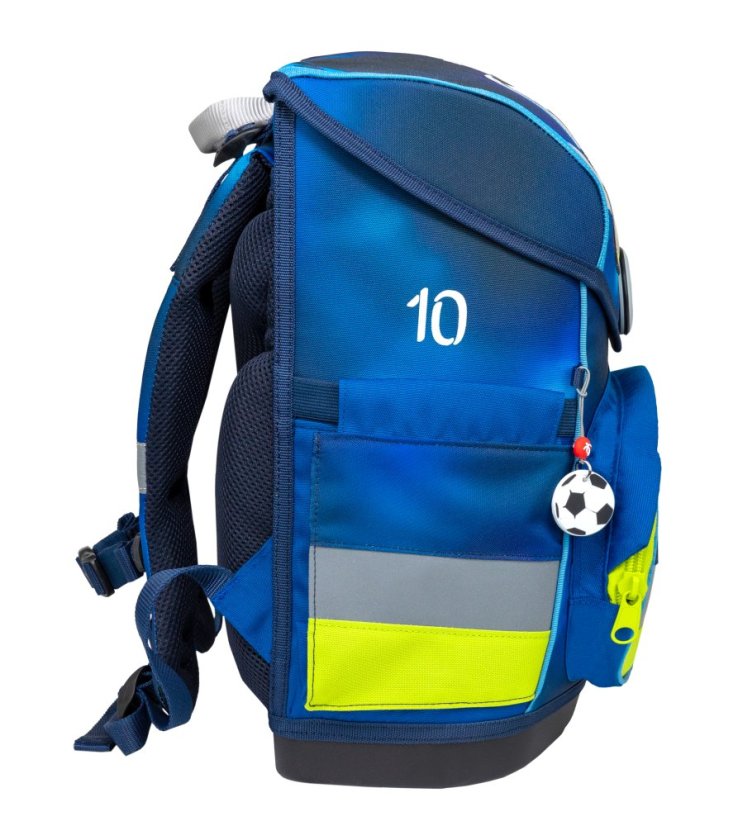 Školní aktovka Belmil 405-41 Compact Kick the Ball (set s penálem a sáčkem) + DÁREK