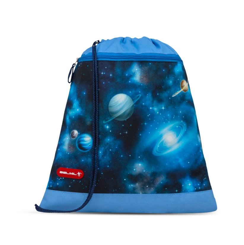 Školní aktovka Belmil 405-78 Classy Plus Galaxy Light (set s penálem a sáčkem) + DÁREK