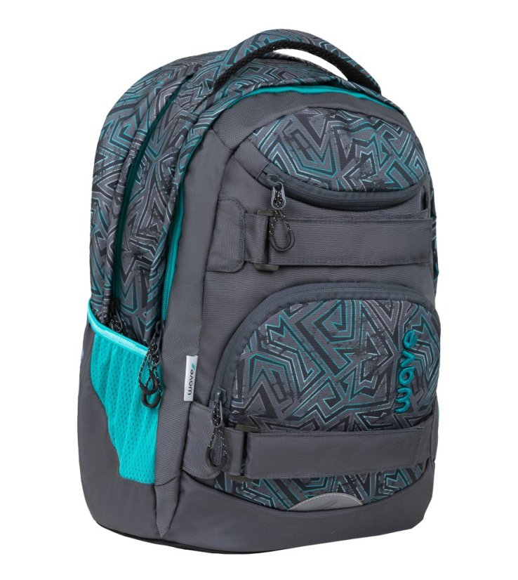 School backpack Belmil Wave 338-92 Infinity Move Chaos Lagoon