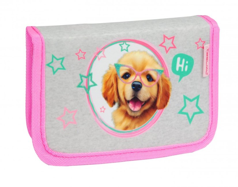 Školní aktovka Belmil 403-13 Classy I love My Dog (set s penálem a sáčkem) + DÁREK