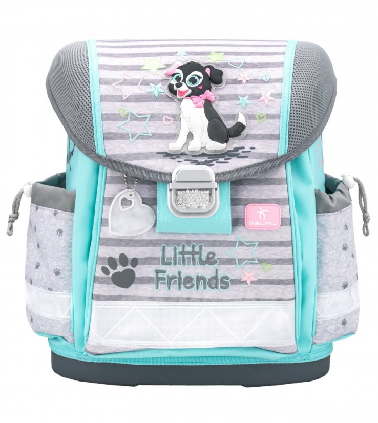 School bag Belmil 403-13 Classy Little Friends (set with pencil case and gym bag)