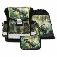 School bag Belmil 403-13 Classy Lost World (set with pencil case and gym bag)