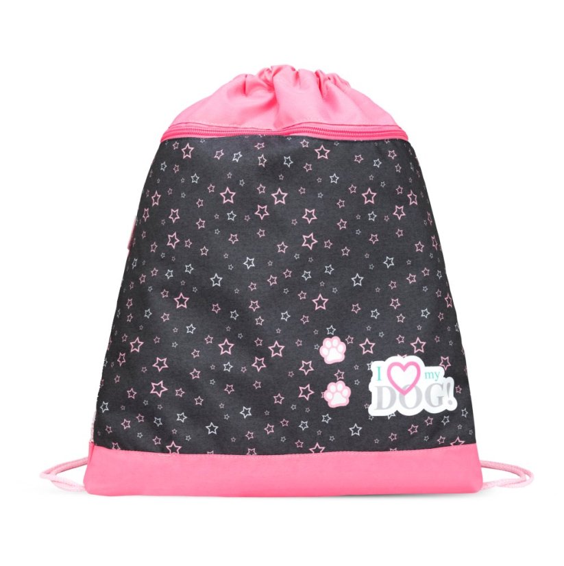 Školní aktovka Belmil 403-13 Classy Starry Paws (set s penálem a sáčkem) + DÁREK