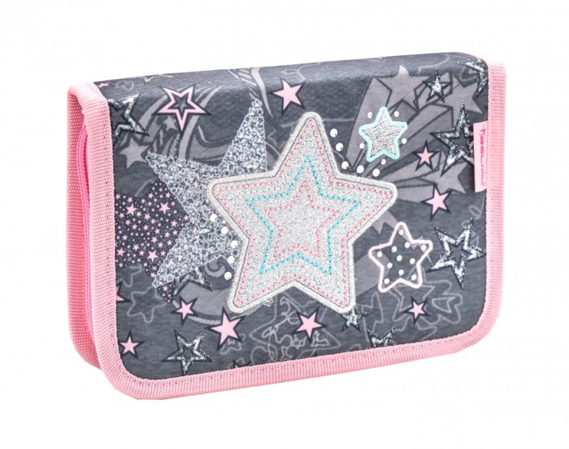 Školní aktovka Belmil 405-33 Mini-Fit Shine Like A Star (set s penálem a sáčkem) + DÁREK
