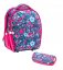 School bag Belmil 338-82 Sturdy Butterfly (set with pencil case)