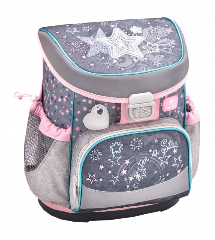 Školská taška Belmil 405-33 Mini-Fit Shine Like A Star (set s peračníkom a vreckom)