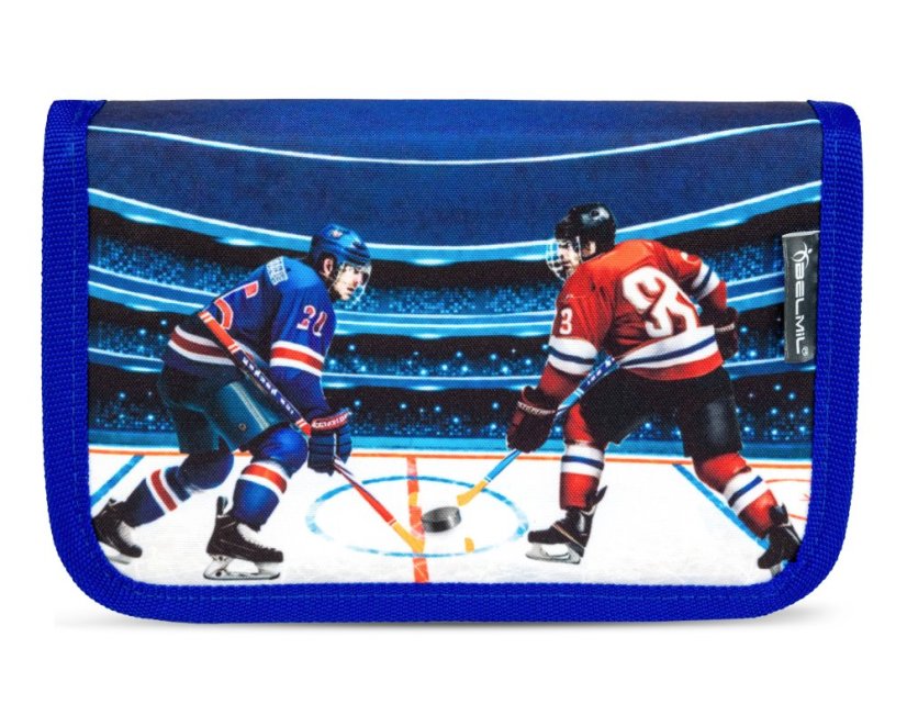 Školní aktovka Belmil 403-13 Classy Hockey (set s penálem a sáčkem) + DÁREK