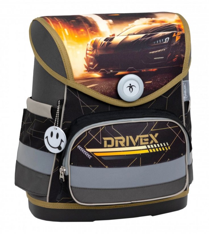 Školská taška Belmil 405-41 Compact Drivex (set s peračníkom a vreckom)