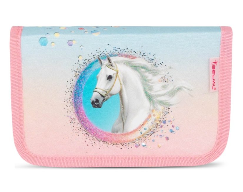 Školní aktovka Belmil 405-33 Mini-Fit Dream Hooves (set s penálem a sáčkem) + DÁREK