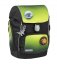 Školní batoh Belmil Premium 405-73/P Comfy Plus Black green (set s penálem, pouzdrem, sáčkem a 6 nálepek)