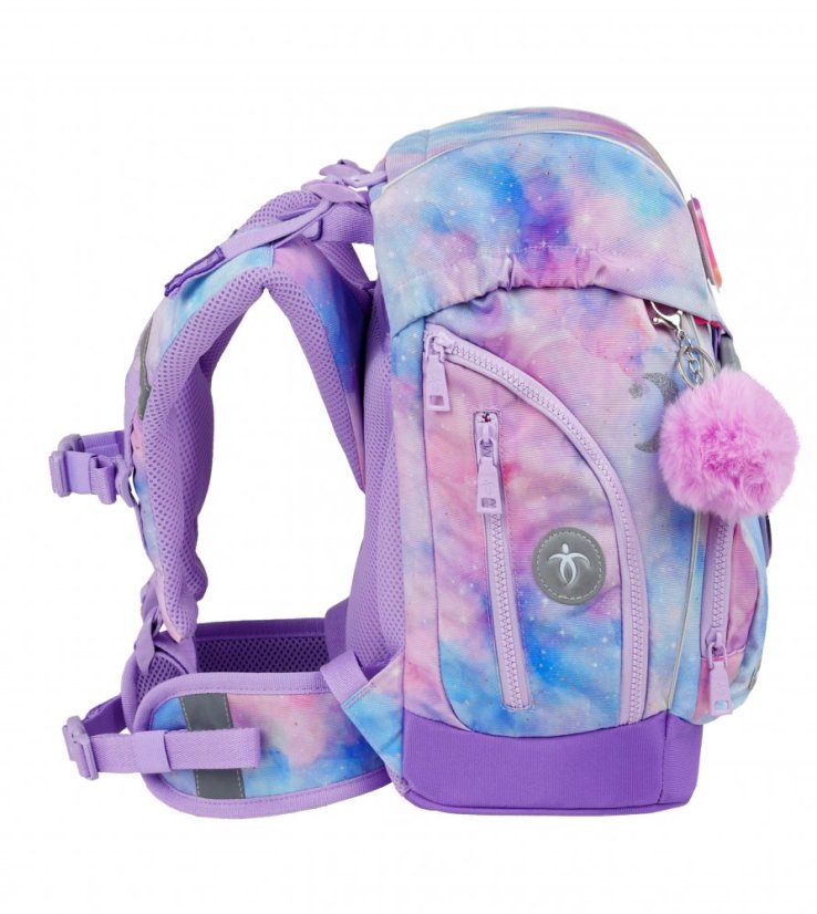Školní batoh Belmil Premium 405-73/P Comfy Plus Moonlight (set s penálem, pouzdrem, sáčkem a 6 nálepek)