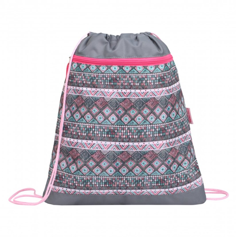 Školní aktovka Belmil 403-13 Classy Horse Aruba Blue (set s penálem a sáčkem) + DÁREK