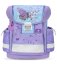 Školní aktovka Belmil 403-13 Classy Purple Blue Butterfly (set s penálem a sáčkem) + DÁREK