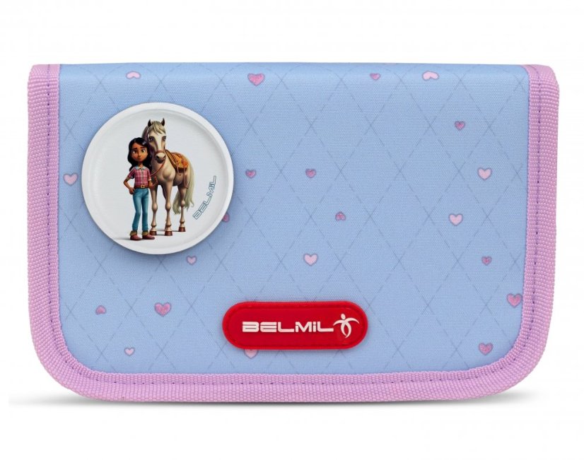 Školní aktovka Belmil 405-78 Classy Plus Lavander (set s penálem a sáčkem) + DÁREK