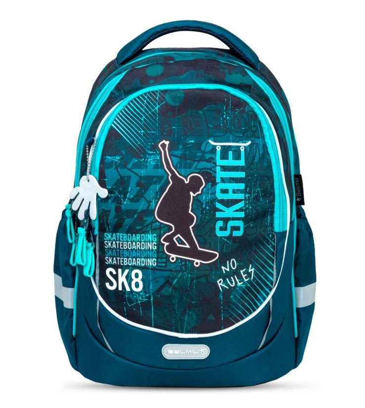 School backpack Belmil 338-87 Leisure Plus Skate