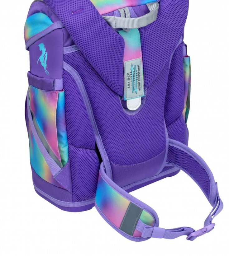 School backpack Belmil 405-51 Smarty Rainbow Color (set with pencil case and gym bag)