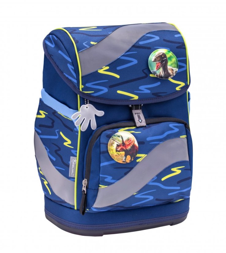 Školní batoh Belmil 405-51 Smarty Sketch Lime Green (set s penálem a sáčkem) + DÁREK