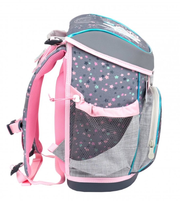 Školní aktovka Belmil 405-33 Mini-Fit Shine Like A Star (set s penálem a sáčkem) + DÁREK