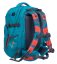 School backpack Belmil Wave 338-72 Infinity Ombre Neon Orange and Bluebird