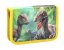Tornister szkolny Belmil 405-33 Mini-Fit Dinosaur Park (zestaw z piórnikiem i workiem) + PREZENT