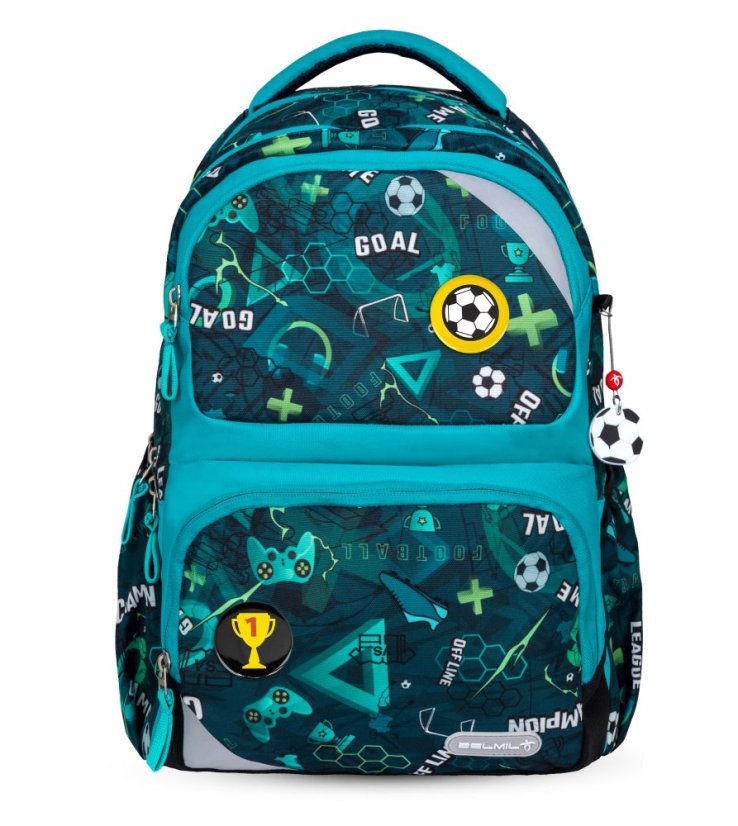 Školní batoh Belmil 338-37 Maxi Pack Football Goal