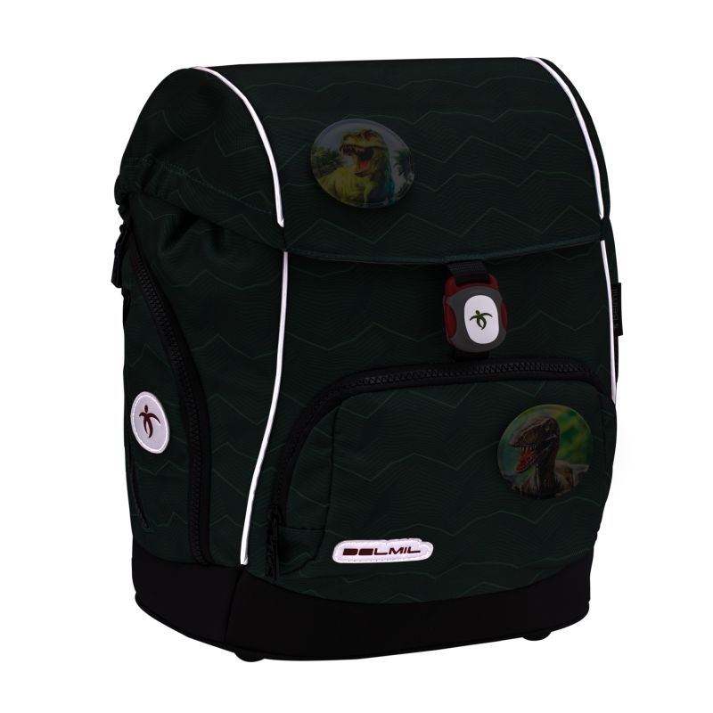 Školský batoh Belmil Premium 405-73/P Comfy Plus Twist of Lime (set s peračníkom, puzdrom, vreckom a 4 nálepky)
