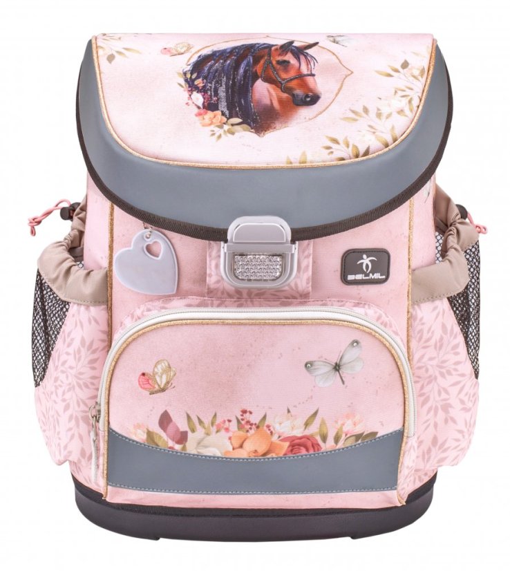 School bag Belmil 405-33 Mini-Fit Horse Chestnut (set with pencil case and gym bag)