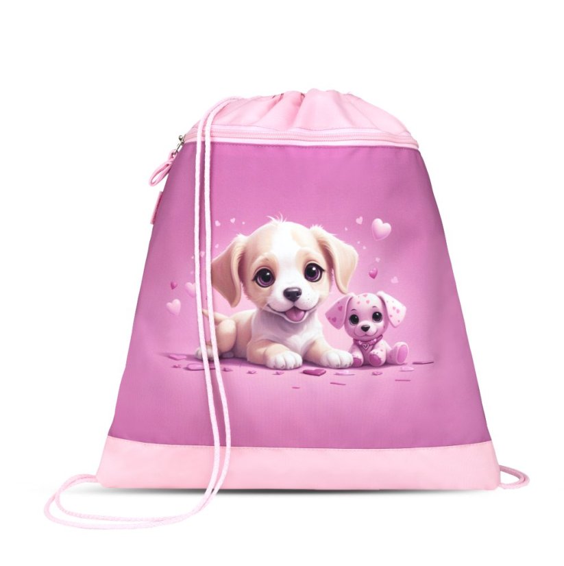 School bag Belmil 403-13 Classy Little Puppies (set with pencil case and gym bag) + GIFT